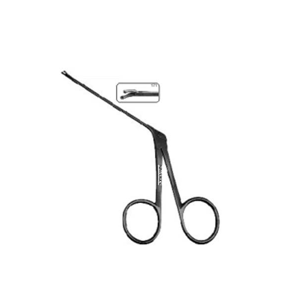 1304 Micro Aural Cup Forceps S S Micro Left Curved